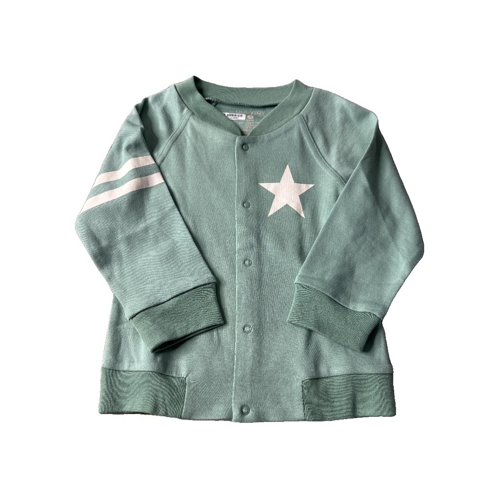 Babysoy Unisex light green Sweater size: 2T